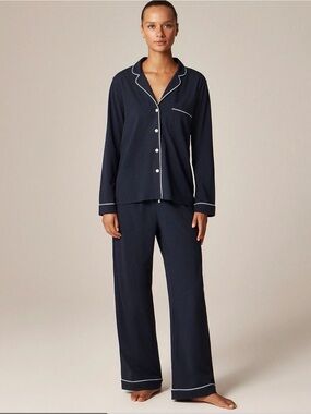 J.Crew Dreamy cotton-blend pajama pant set size L